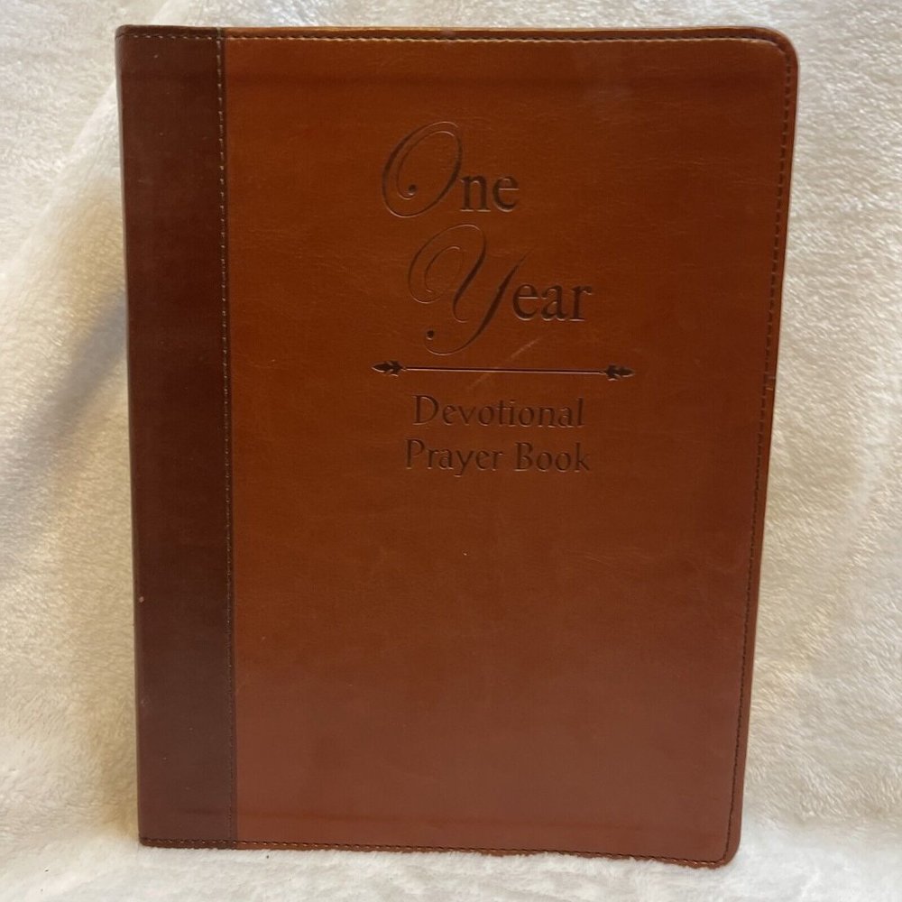 One Year Devotional Prayer Book by Thomas Nelson (2009, Imitation Leather)